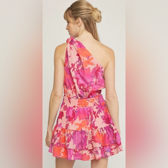 ENTRO, Sweet Statement Ruffle Mini Dress, small - Picture 6 of 11